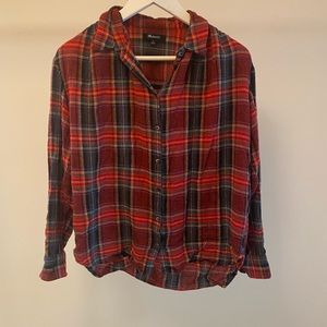 Madewell flannel shirt